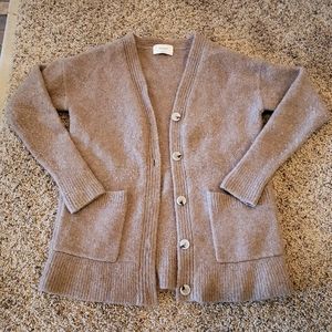 Wilfred Women's Pisa Cardigan Sweater 2XS Light Brown